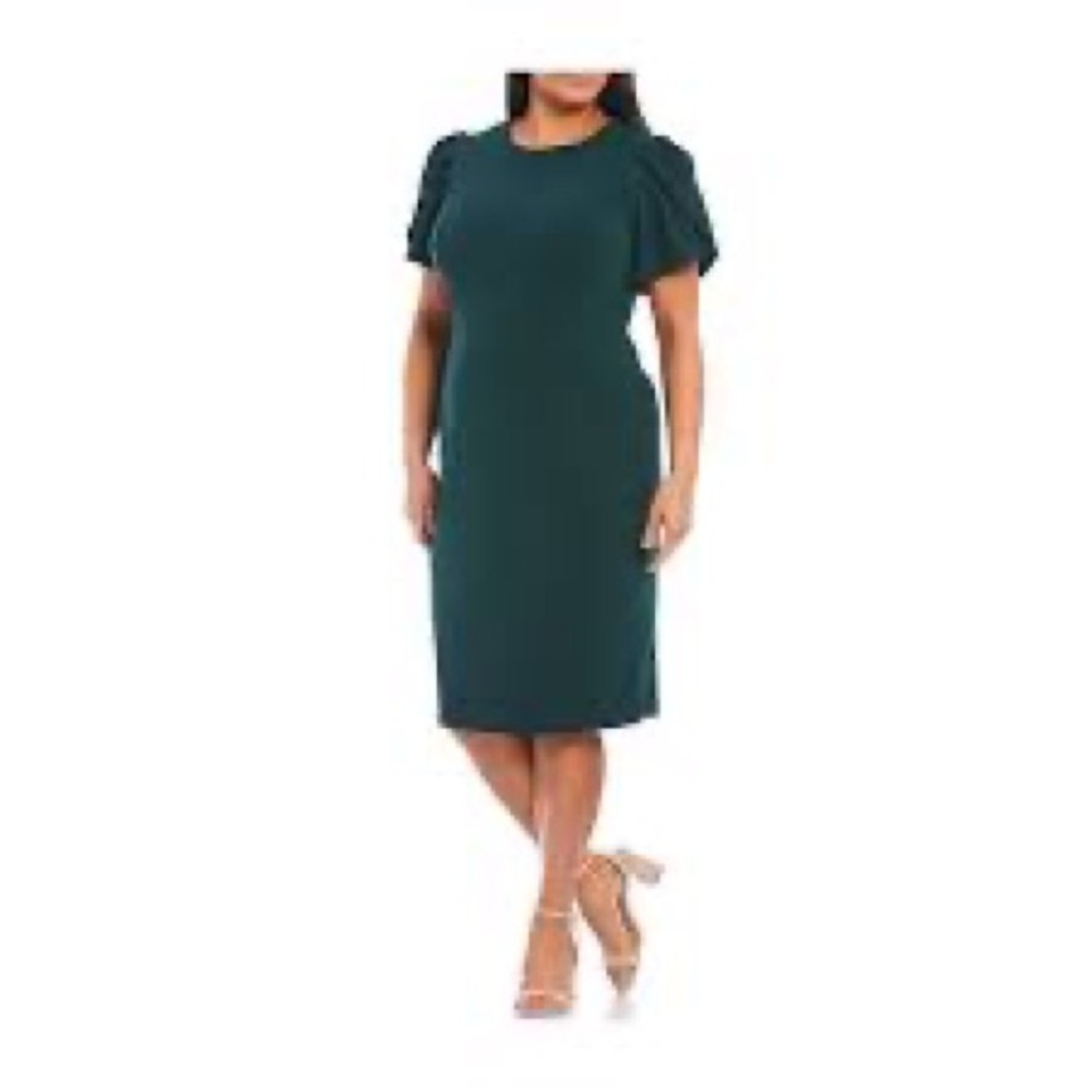 Calvin Klein Teal Midi Dress